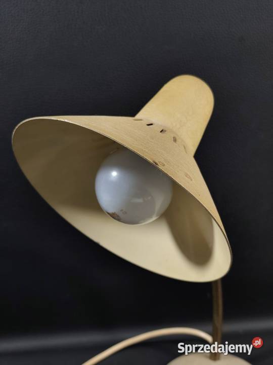 Lampka Biurkowa MidCentury Witch Hat łódzkie