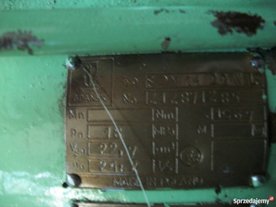 Agregat pompowy 1370200005 z pompą SPV14 Olkusz