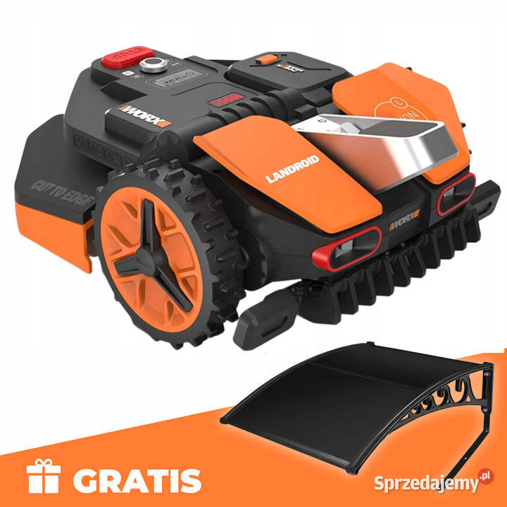 Robot koszący WORX 1600m2 WR216E Gwarancja 2 Elbląg