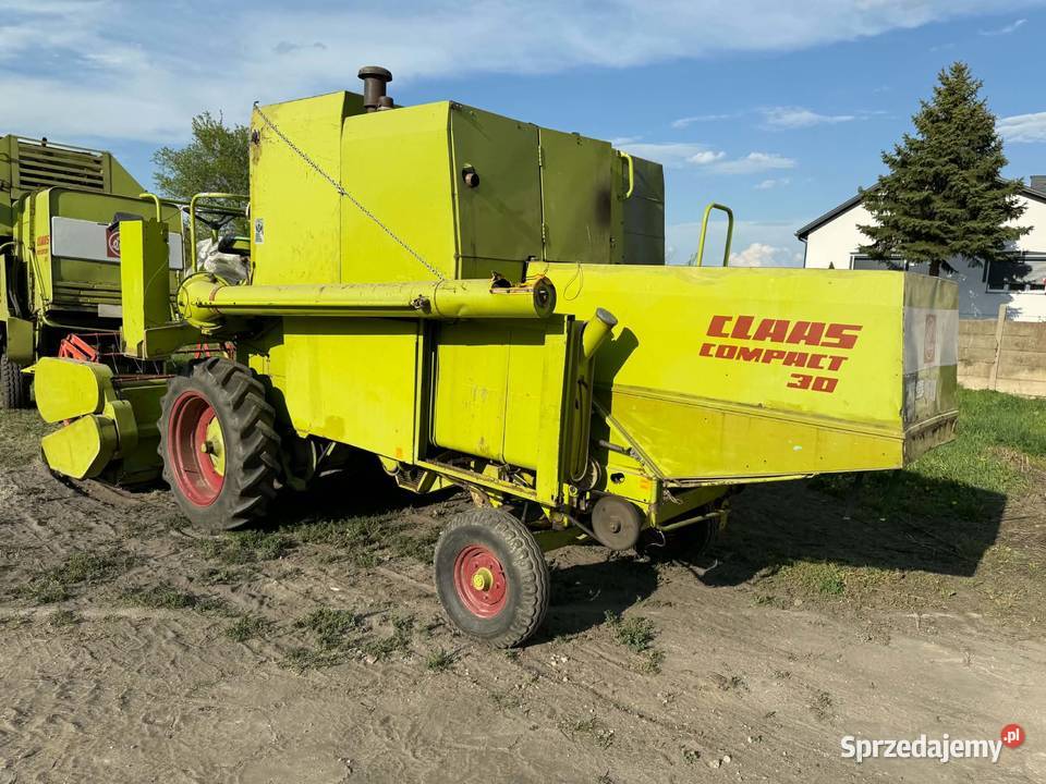 Kombajn zbożowy Claas Compact 30 sprowadzony Skaryszew