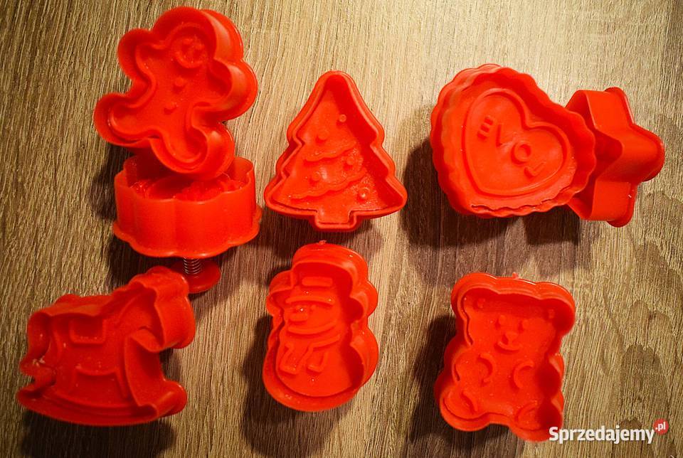 Duży zestaw foremek do pieczenia ciastek Chełmno