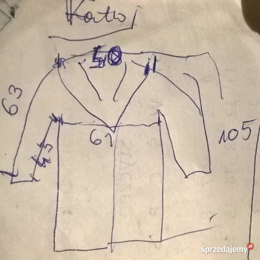 Męski Płaszcz Tradycyjne szyte Futro przecena Kraków