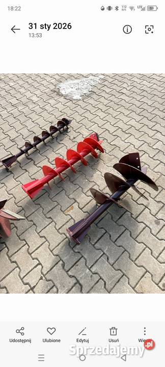 Świder ziemny FELIX Remont i budowa Słubice