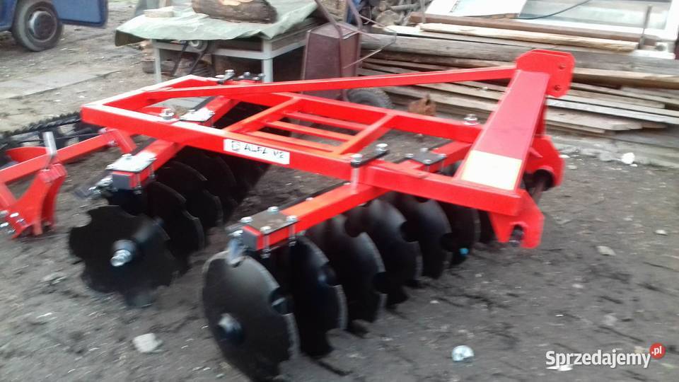 nowa brona talerzowa talerzówka v x DOWÓZ cała Łubniany