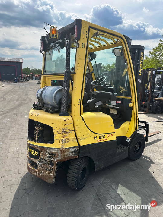 wózek widłowy HYSTER H20FT LPG 2000 Triplex 490m Działoszyn