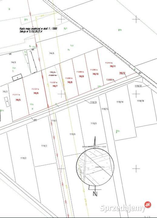 Działki budowlane GołaczówChojnów sprzedam