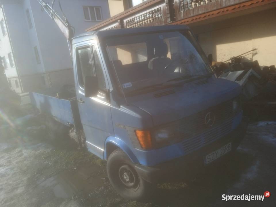 Mercedes 308D z HDSZuraw skrzyniowy bez śląskie