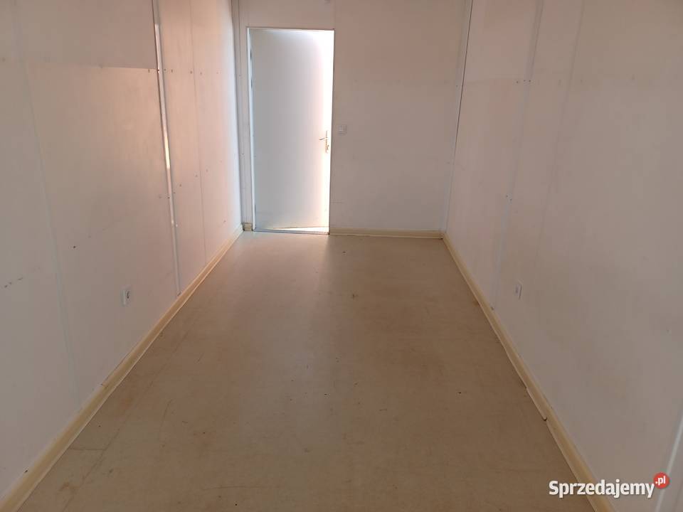 KONTENER BIUROWY SZATNIA ZAPLECZE BUDOWY Wrocław sprzedam