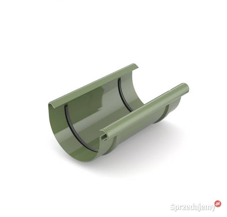 Bryza PVC Złączka rynny 125 mm zielony Białystok