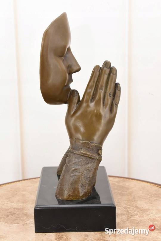 Salvador Dali Modląca Się Twarz Modlitwa Figura Kraków