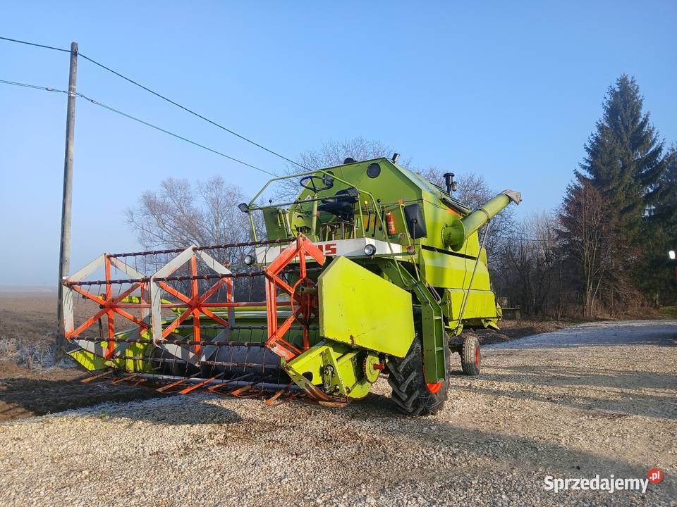 Kombajn Claas Protector z Niemiec świętokrzyskie Nowy Korczyn
