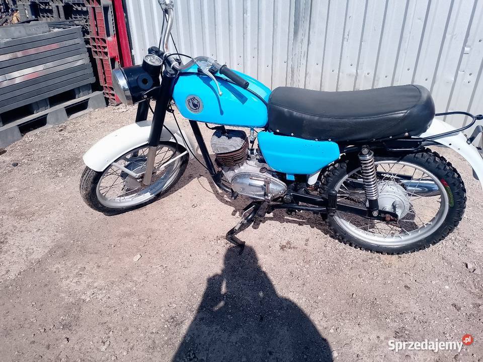 WSK 125 PRL motocykl simson Listomie