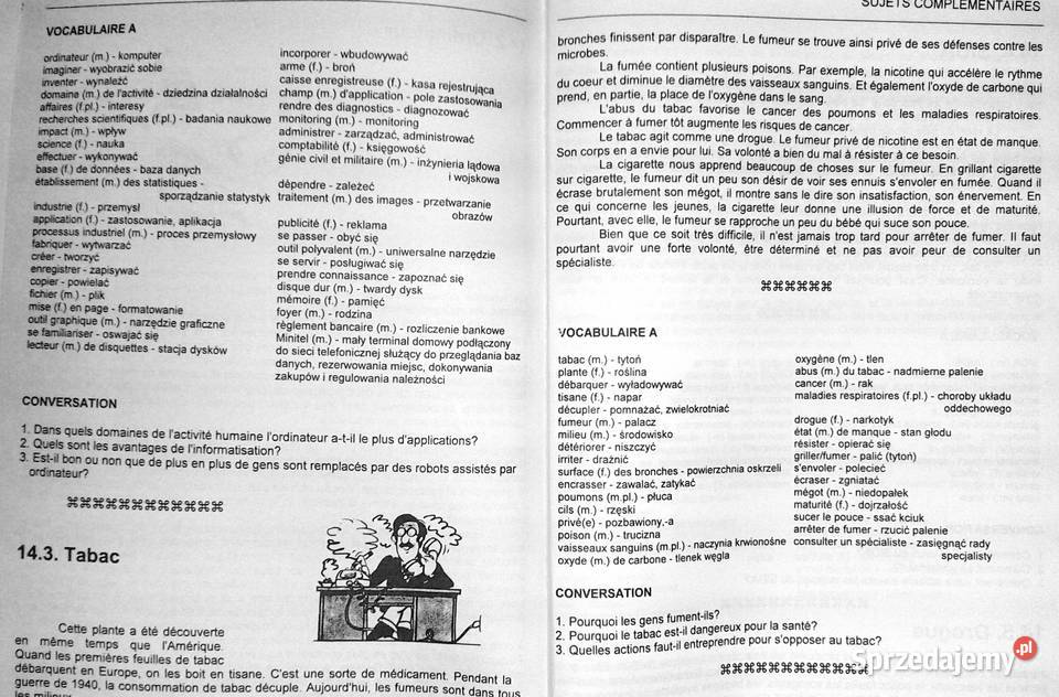 Francais Repetytorium tematycznoleksykalne Rok wydania 2001