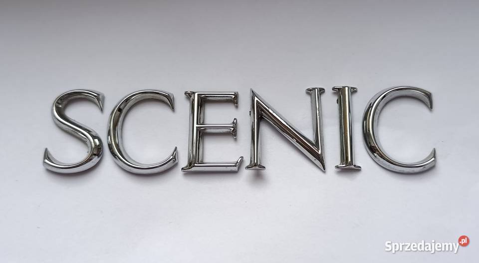 Napis emblemat Renault Scenic 2 II 0309r Części samochodowe sprzedam