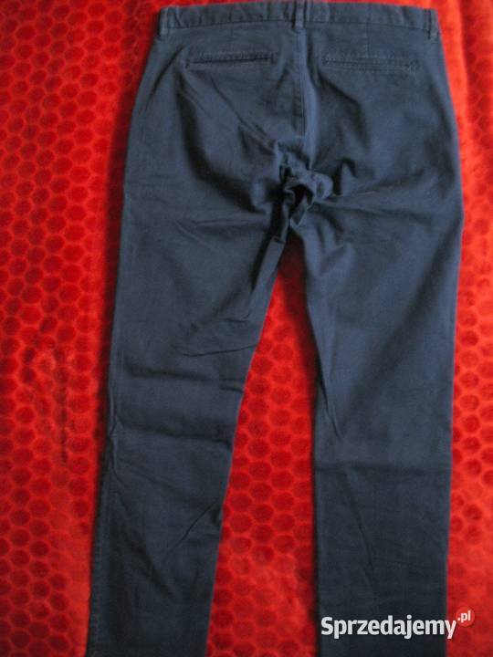 Spodnie granatowe męskie W 34 L 36 pas 94 Next Odzież codzienna Siedlce