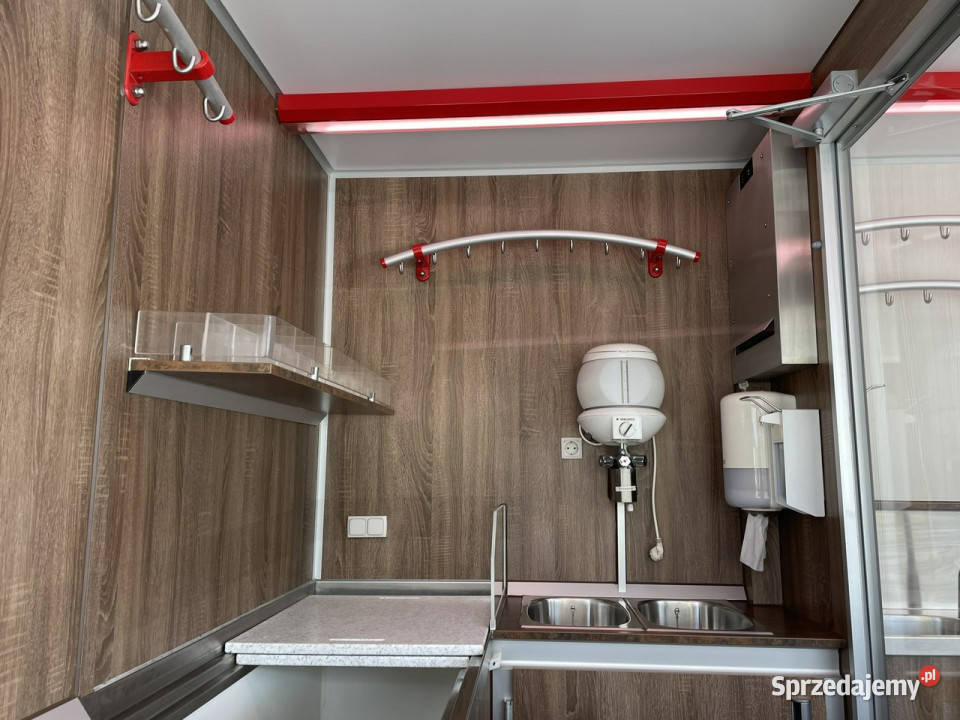 Fiat Ducato Autosklep Gastronomiczny Food Truck nieuszkodzony Syców