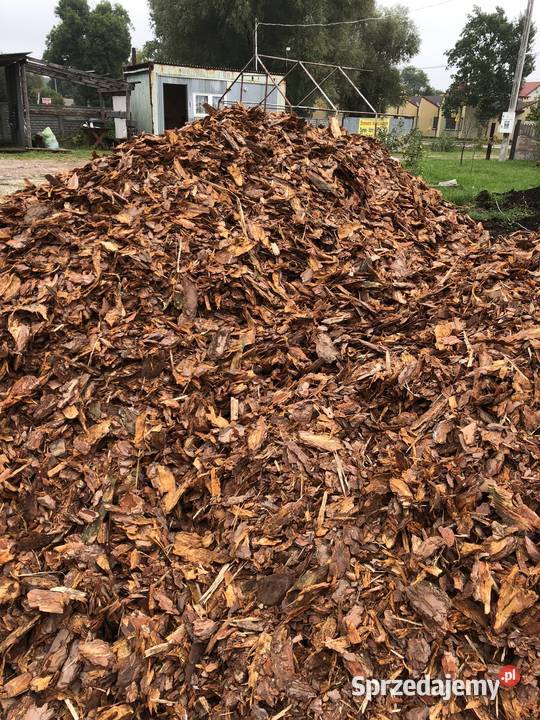 Kora sosnowa grubsza Podłoża ogrodowe DOSTAWA Ogród Halinów sprzedam