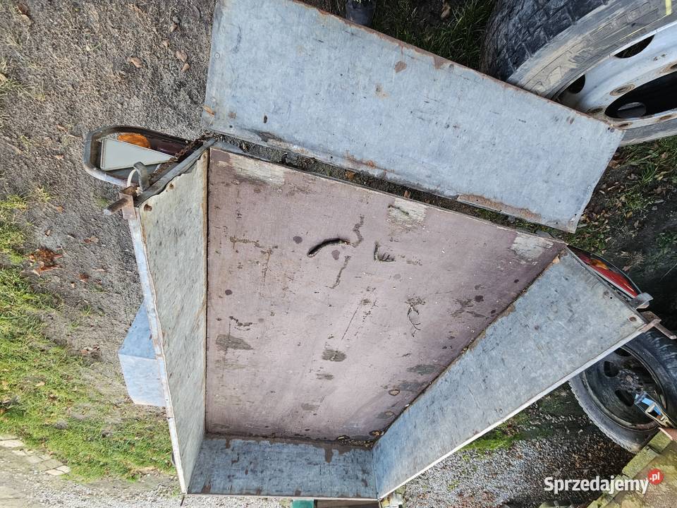 Przyczepka masywna ocynk niewiadów przyczepa Młodzieszyn