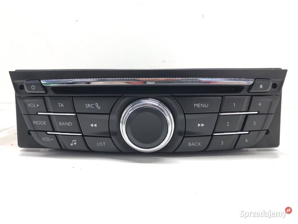 RADIO CITROEN CELYSEE 98041965ZD01 ODTWARZACZ