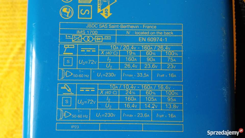 SPAWARKA INVERTOR MMA IMS1700 mazowieckie Warszawa sprzedam