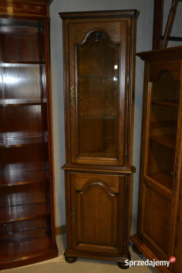 witryna szafka narożna dąb Będzin