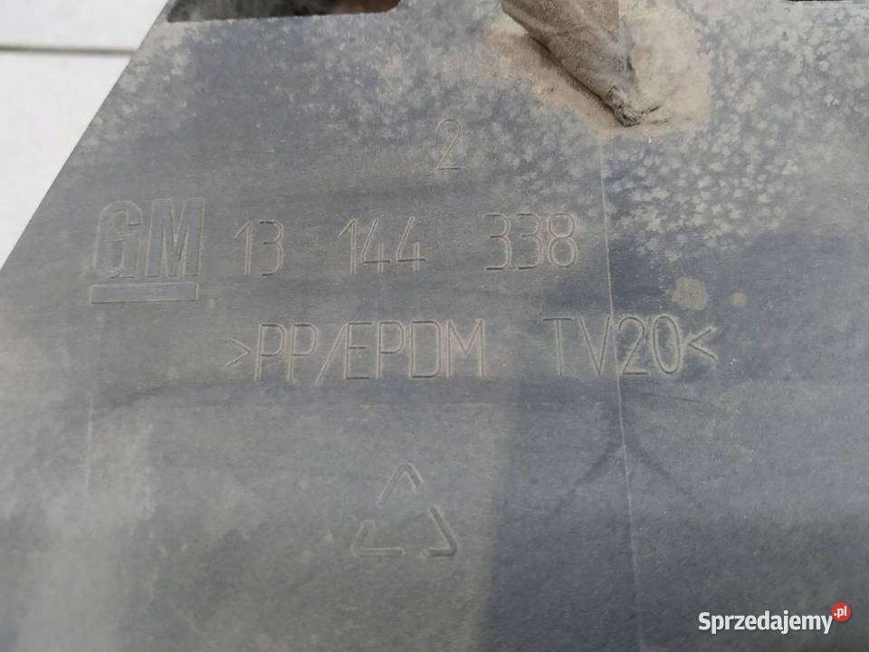 OSŁONA DOLNA POD ZDERZAK PRZÓD B 13144338 Opel