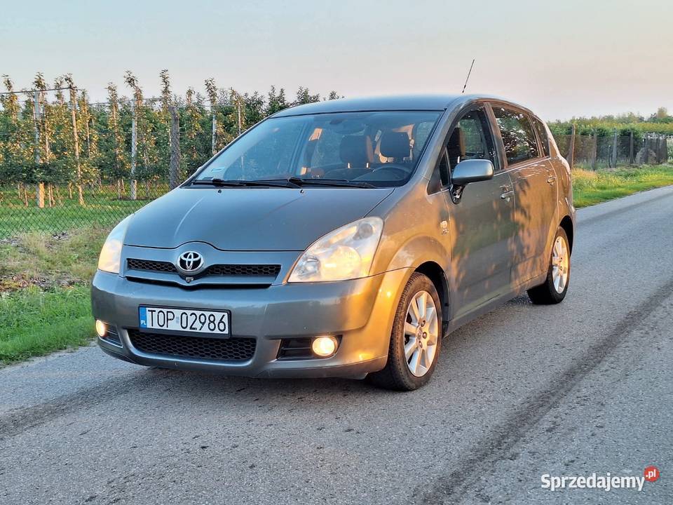 Toyota Corolla Verso 20 D4D NOWE OC nowe hamulce elektryczne szyby Goszczyn
