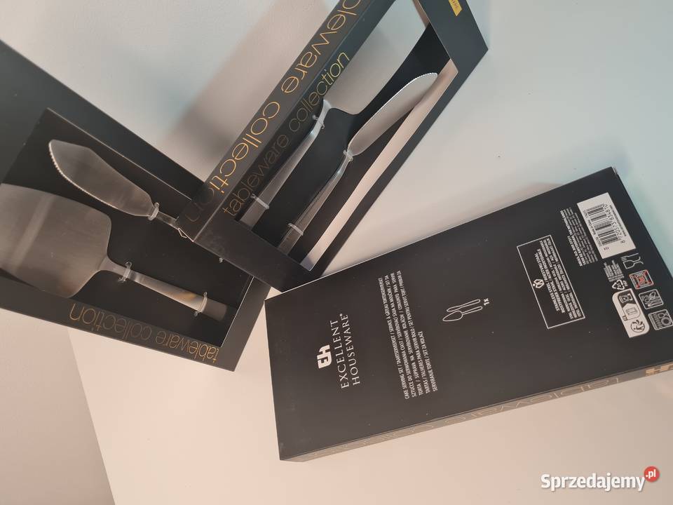 Zestaw do serwowania ciasta sprzedam