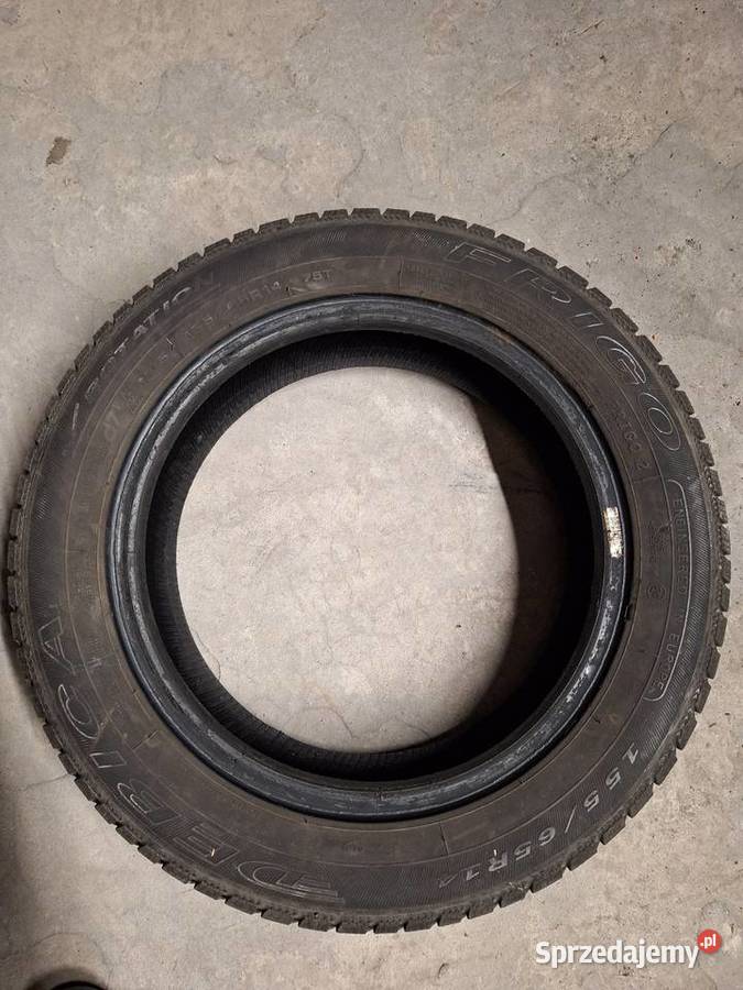 Dębica frigo 2 zimowe 15565R14 komplet 4 sztuki 65 Samochodowe Bieruń sprzedam