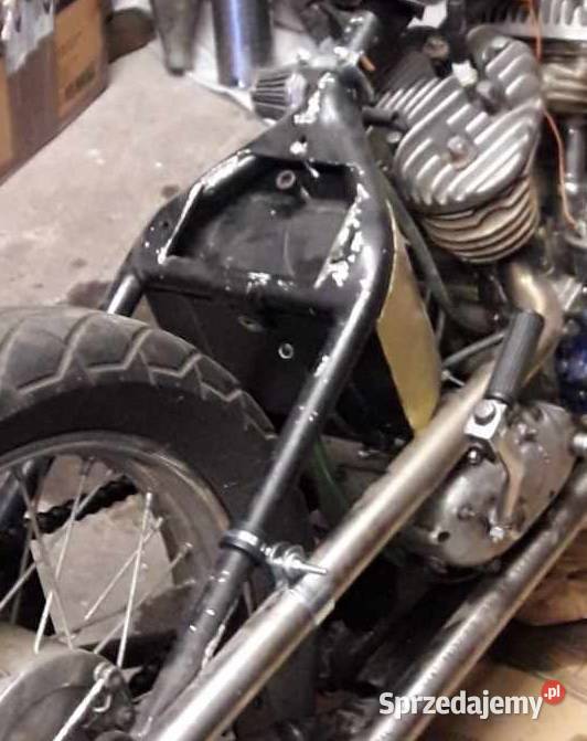 Zbiornik oleju podkowa Harley WLA custom chopper Giżycko