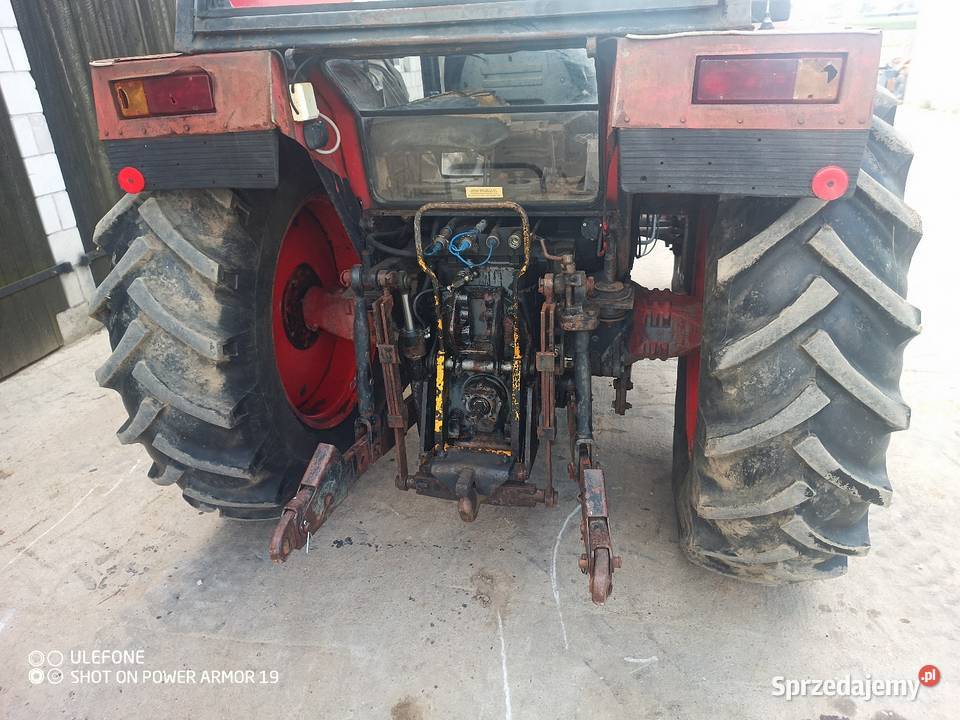 Ursus C385A z ładowaczem 914 Zetor Tur ze Rostkowo