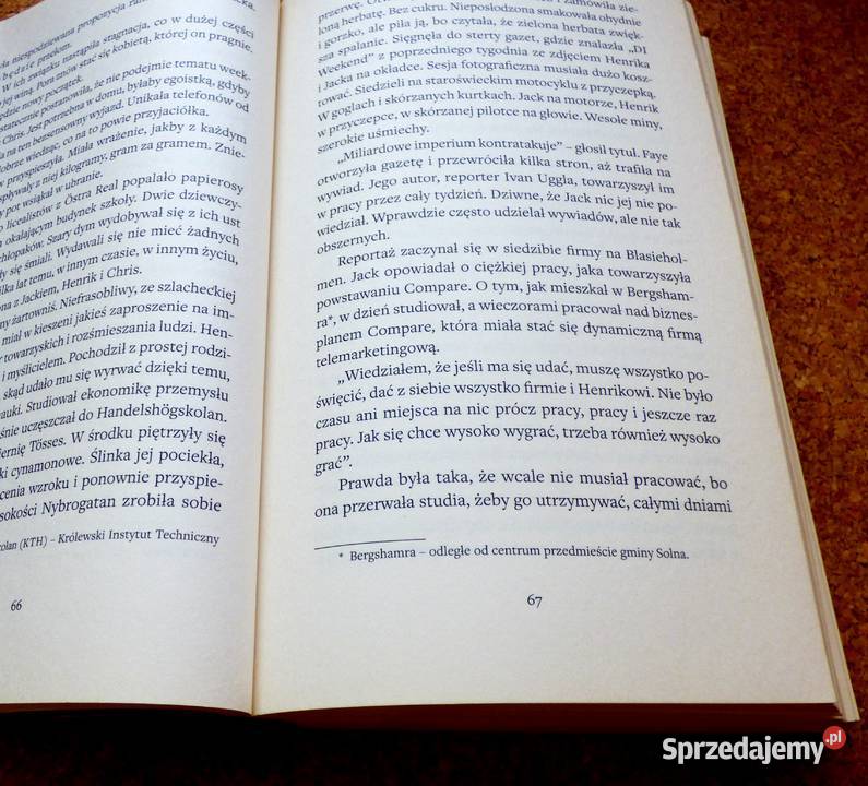L Złota klatka Lackberg mazowieckie sprzedam