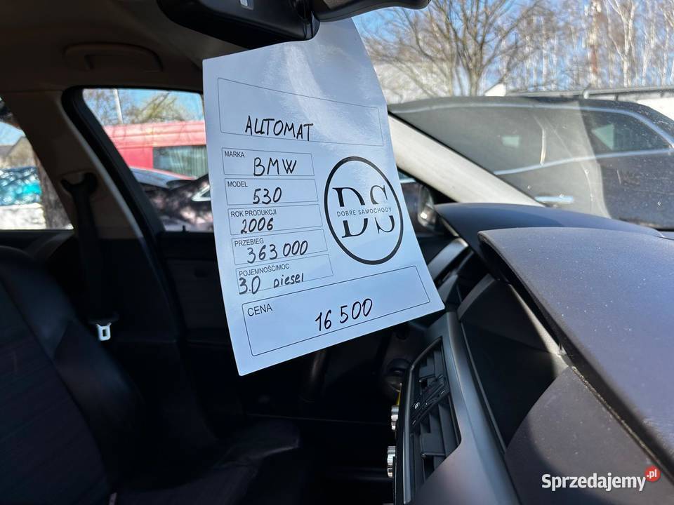 BMW Seria 5 530d Raty Prywatnie Automat Skóra sprzedam