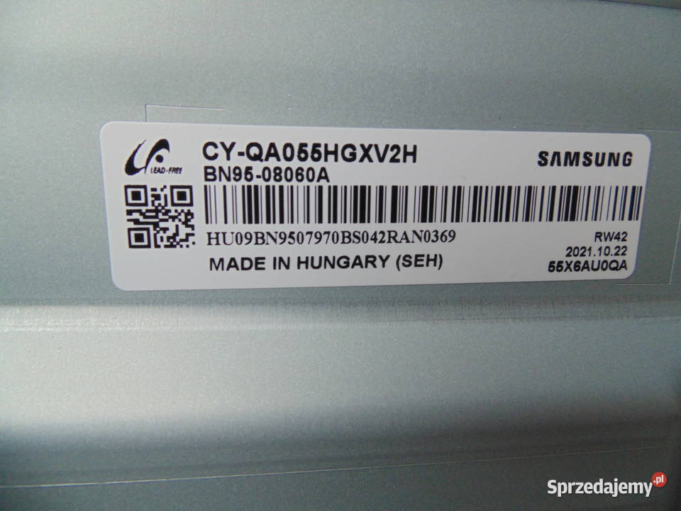 Płyta głowna SAMSUNG BN4102844C QE55Q60AAUXXH mazowieckie Warszawa