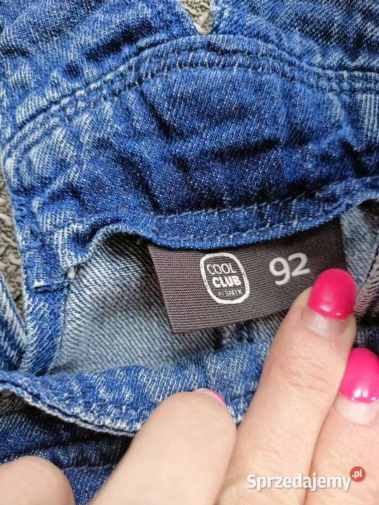 Sukienka ogrodniczka rozmiar 92 stan idealny kujawsko-pomorskie Włocławek