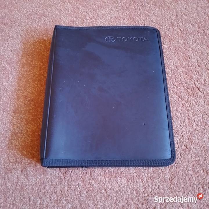 Oryginalne etui okładka futerał Toyota do mazowieckie Wyszków sprzedam