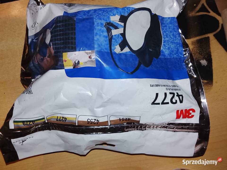 Maska przeciwgazowa 3M 4277 NOWA Zdrowie