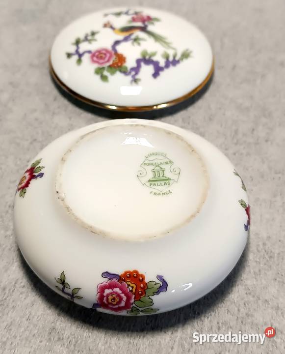 LIMOGES Pallas France Puzderko Puzdro Szkatułka Dobrzany