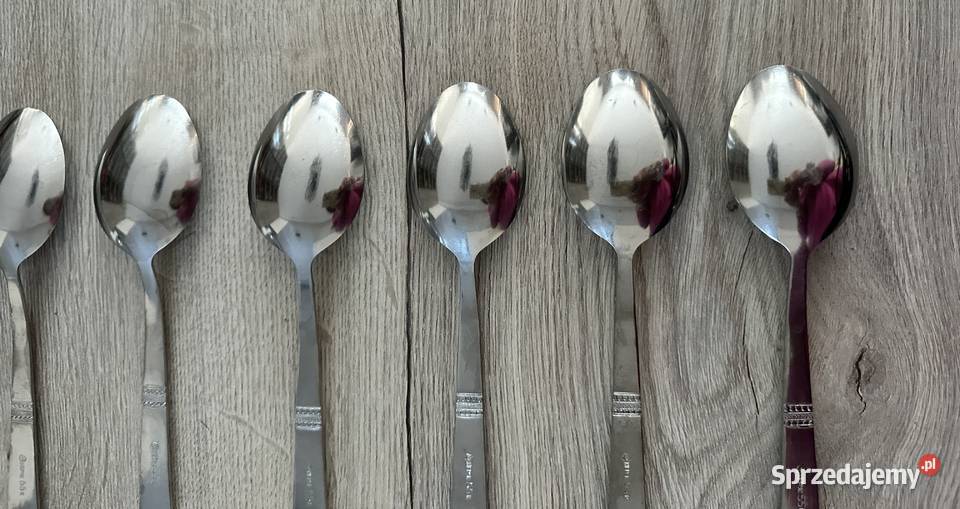 Zestaw sztućców z lat PRLu Łódź