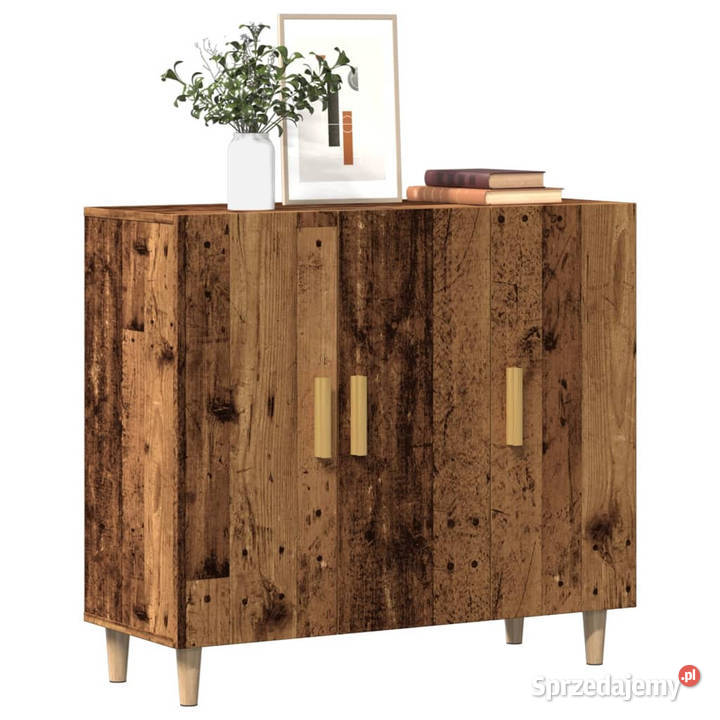 Szafka stare drewno 90x34x80 materiał Warszawa