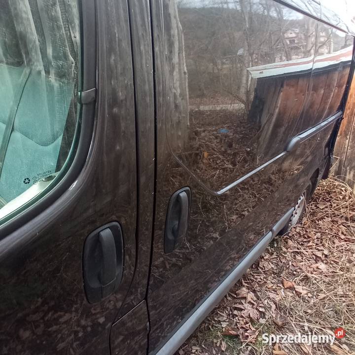 Trafic Vivaro Primastar drzwi błotniki zderzak Mszana Dolna sprzedam