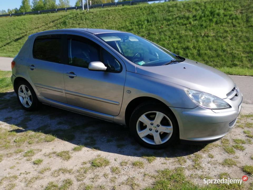 Peugeot 307 20 BG 136 2003r aluminiowe felgi lubelskie Opole Lubelskie