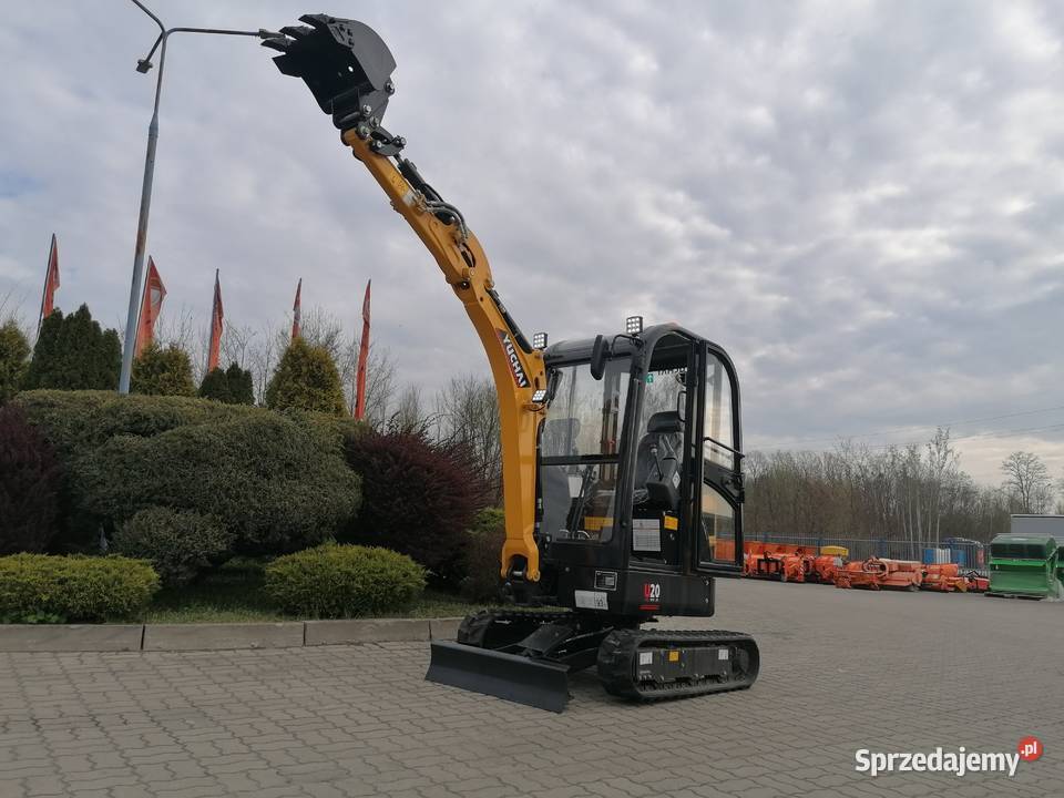 Koparka YUCHAI U20 porządna maszyna w rozsądnej Koparki Błonie
