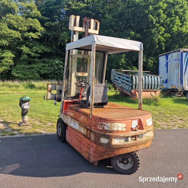 Wózek widłowy widlak Linde e20 elektryczny 2t elektryczny Ruda