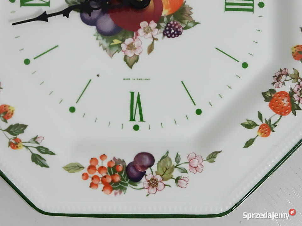 Angielski Zegar Ścienny Johnson Brothers Seria Biłgoraj