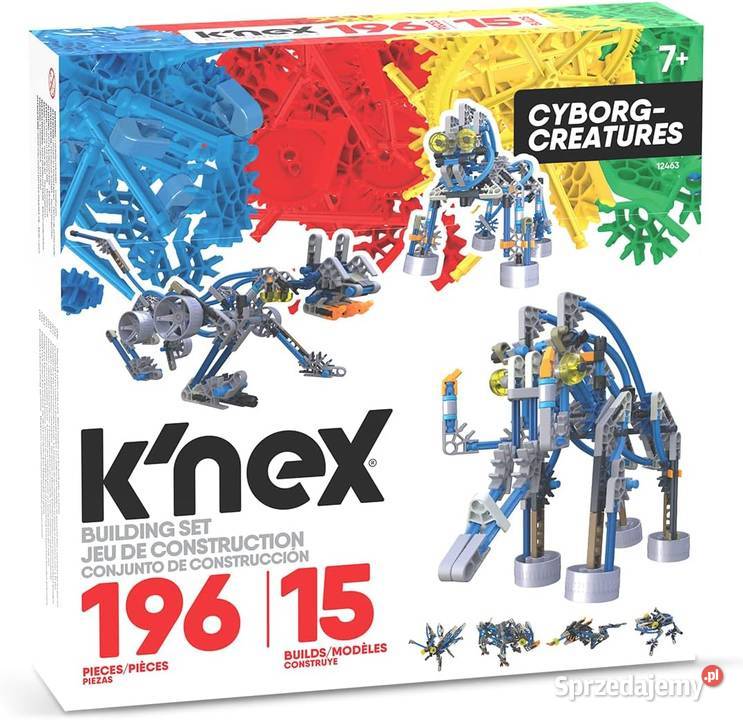 Knex KNEX Klasyczne Klocki Cyborg Creatures Mogilany
