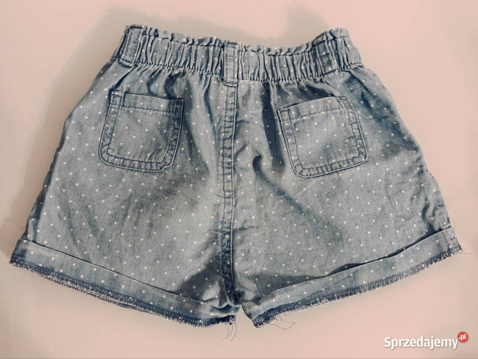 Spodenki jeansowe So Cute dziewczynki rozmiar 86 dziewczynka mazowieckie Pruszków