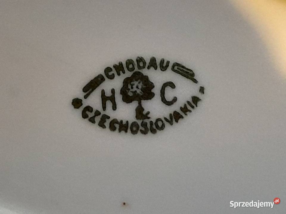 Stara porcelana Chodau Czechoslovakia miseczka Dąbrowa Górnicza