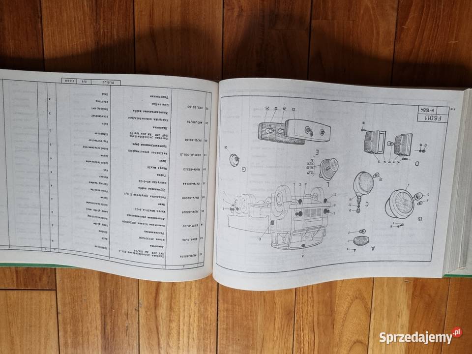 Katalog części zamiennych Jelcz Bydgoszcz