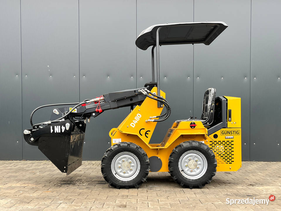 Miniładowarka kołowa skid steer 480 Gnstig D480 Kęty sprzedam